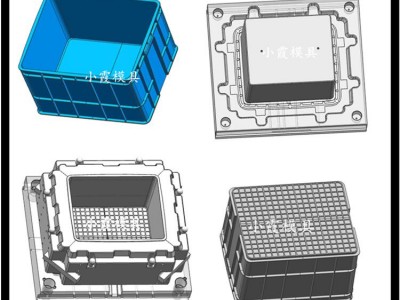 模具开发塑料周转箱模具冷藏箱模具注塑图1