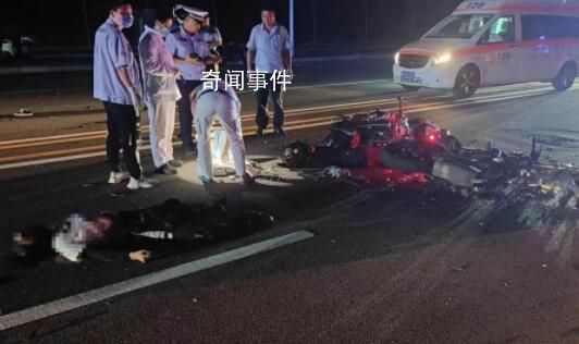 北京通州摩托车飙车致2人身亡 目前已经对该事故介入调查