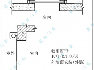 卷帘窗帘（外装）