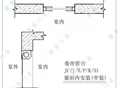 卷帘窗帘（中装）