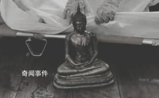 泰国男子寺庙闹事意外被佛像刺死 被佛像的锋利头部刺穿了他的胸部