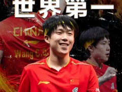 王楚钦下周将重返世界第一  王楚钦坦言：整个过程跌宕起伏，能赢下来非常开心。