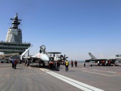 歼-35完成在福建舰上弹射起飞  对推进海军转型建设具有里程碑意义！