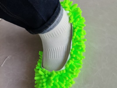 多功能雪尼尔擦地鞋套 可套拖把家用懒人清洁工具图3